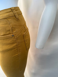 Pantalon Ajusté Promod - 36 - Moutarde -