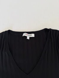 Top en maille Morgan - L - Noir -