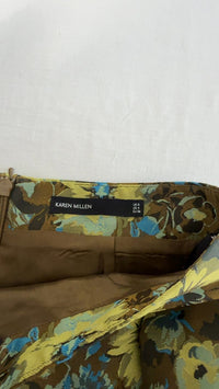 Jupe Karen Millen - 36 - Kaki - Florale