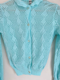 Gilet Acryl - S- Bleu turquoise
