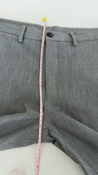 Pantalon chino Zara - 40 - Gris