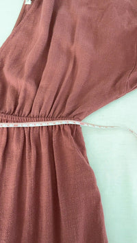 Robe courte Pull&bear - S - Bordeaux -