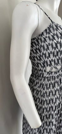 Robe D'ete H&m - 38 - Gris Et Blanc