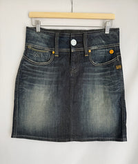 Jupe en jean G-star Raw - 27 - Bleu marine -