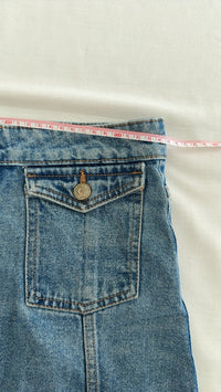 Jupe en jean Zara - S - Bleu -