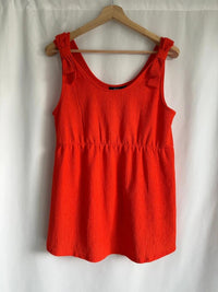 Top à bretelles Kiabi - Xl - Rouge -