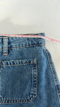 Jupe en jean Bershka - 38 - Bleu -
