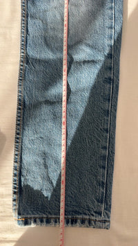 Jean droit Zara - 36 - Bleu