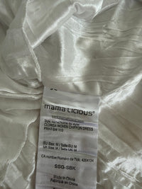 Robe Mama licious - M - Blanc