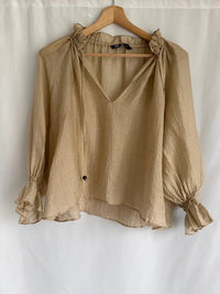 Blouse Zara - S - Beige -