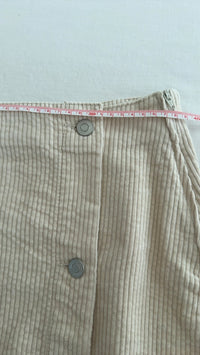 Jupe velours Promod - 36 - Beige -