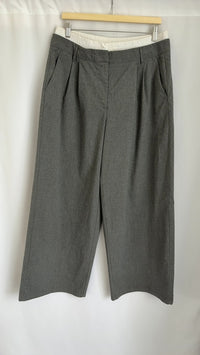 Pantalon large Bershka - 44 - gris