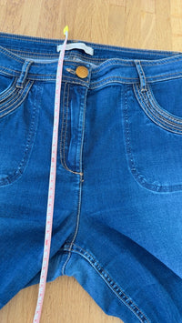 Pantacourt femme Armand Thiery - Fr 42 - bleu