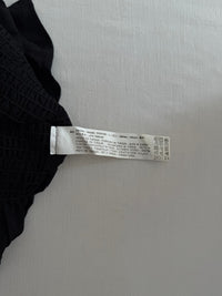 Blouse smockée Zara - L - Noir -
