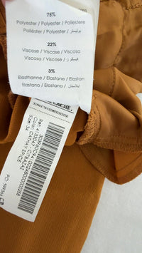 Pantalon tailleur Cache Cache - 34 - Moutarde -
