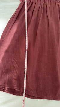 Robe courte Pull&bear - S - Bordeaux -
