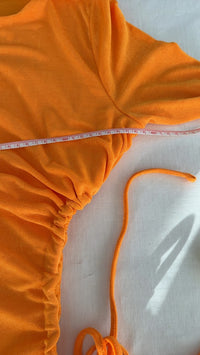 Robe courte Don't Call Me Jennyfer - M - Orange -