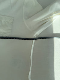Blouse Marc Cain côtelée - M - Blanc