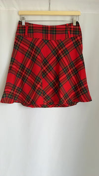 Jupe H&m - 36 - Rouge - Mini Jupe Tartan