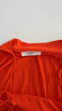 Robe Promod - 36 - orange / Rouge
