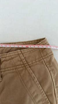 Pantalon cargo Stradivarius - 36 - mmaron/beige