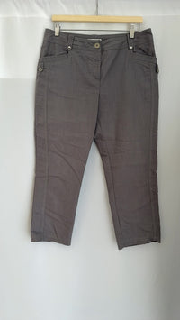 Pantacourt femme Armand Thiery - 42 - gris
