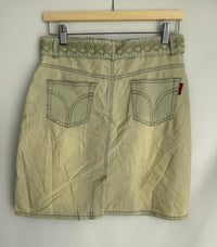 Jupe en jean Kor Jeans - L - bleu jaune -