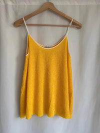 Débardeur Zara - M - Jaune -
