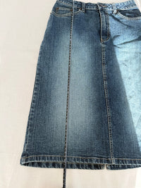 Jupe en jean Topshop Petite - 38 - Bleu -