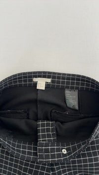Pantalon H&m - 38 - Noir à carreaux