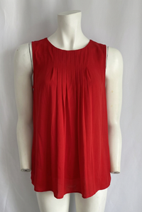 Top sans manches Kiabi - S - Rouge -