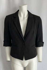 Blazer Sans Marque - 40 - Noir - manches 3/4 court
