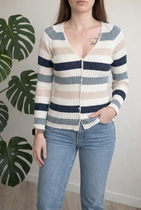 Gilet jasmin Denmark - M - crème -