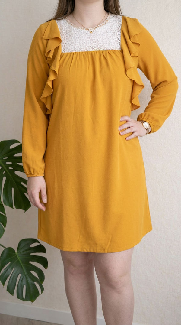 Robe Reserved - 42 - Moutarde -