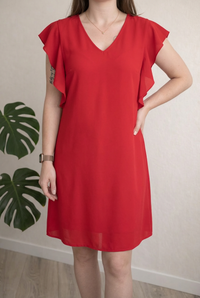 Robe courte S woman by gémo - L - Rouge