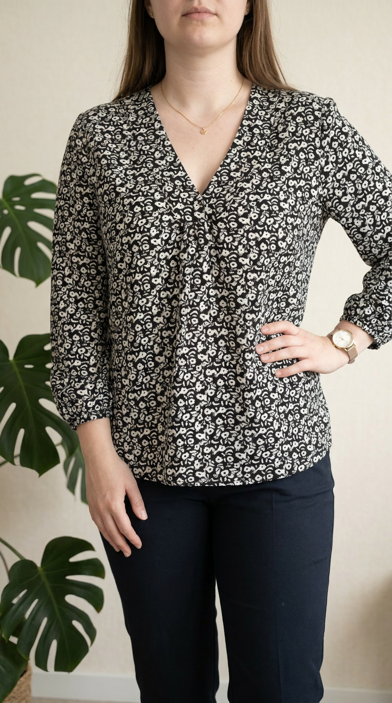 Blouse Gémo - Xl - Noir -