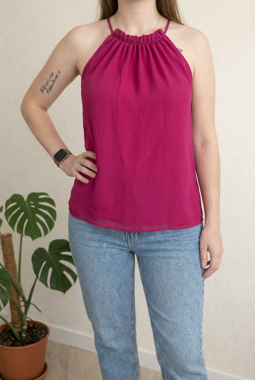 Top licou Etam - 38 - Rose
