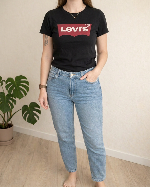 T-shirt Levi's - S - Noir -