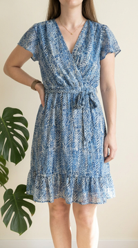 Robe courte In April 1986 - S - Bleu