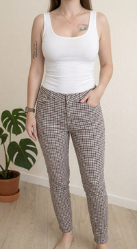 Jeans Droit Sublevel - M - Gris Et rose