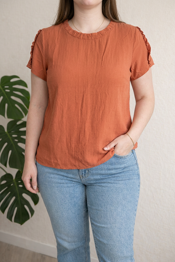 Blouse Promod - 42 - Orange