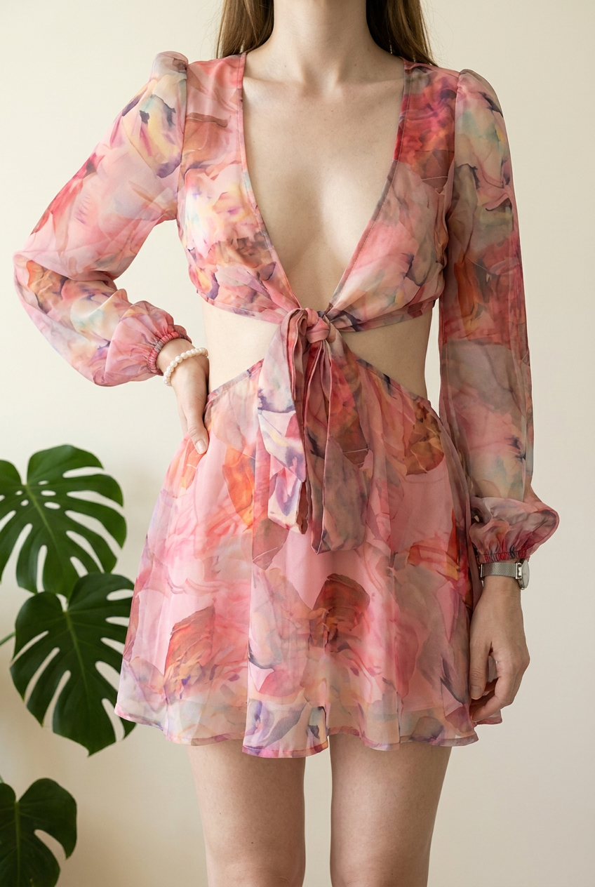 Ensemble - Xs - Rose Et Crème -