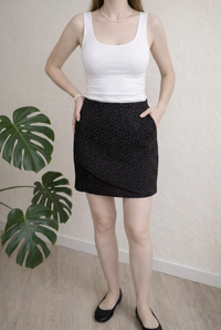 Mini-jupe Etam - 34 - Noir -