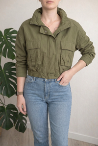 Veste Elsa.m - M - Kaki
