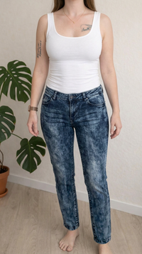 Jean Skinny Bonobo - 38 - Bleu -
