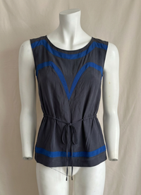Blouse Kookaï - 36 - Noir et bleu