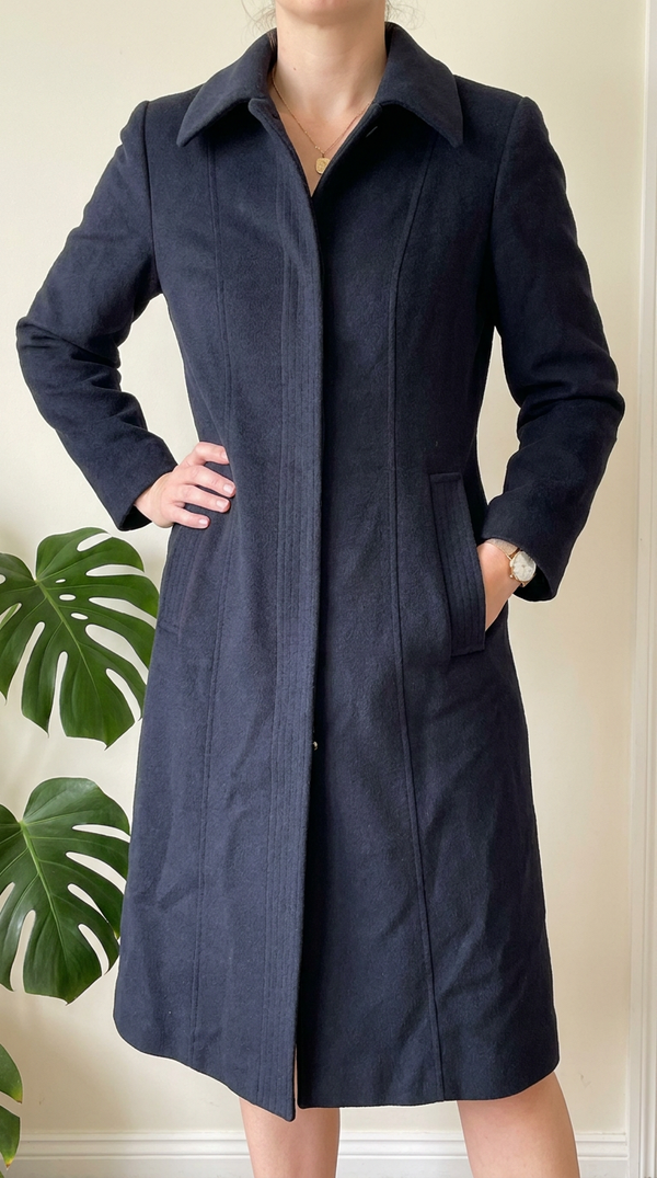 Manteau long Air France - 40 - Bleu marine -