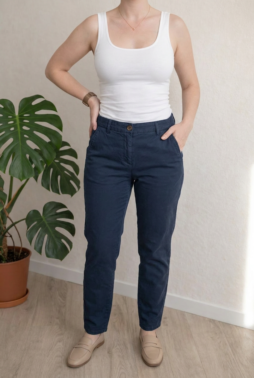 Pantalon Cyrillus - 36 - Marine