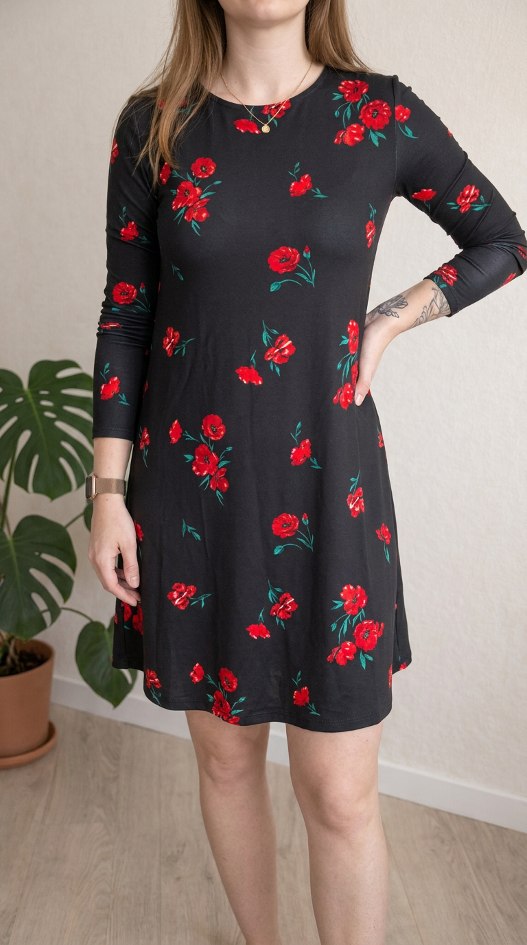 Robe Mango - M - Noir