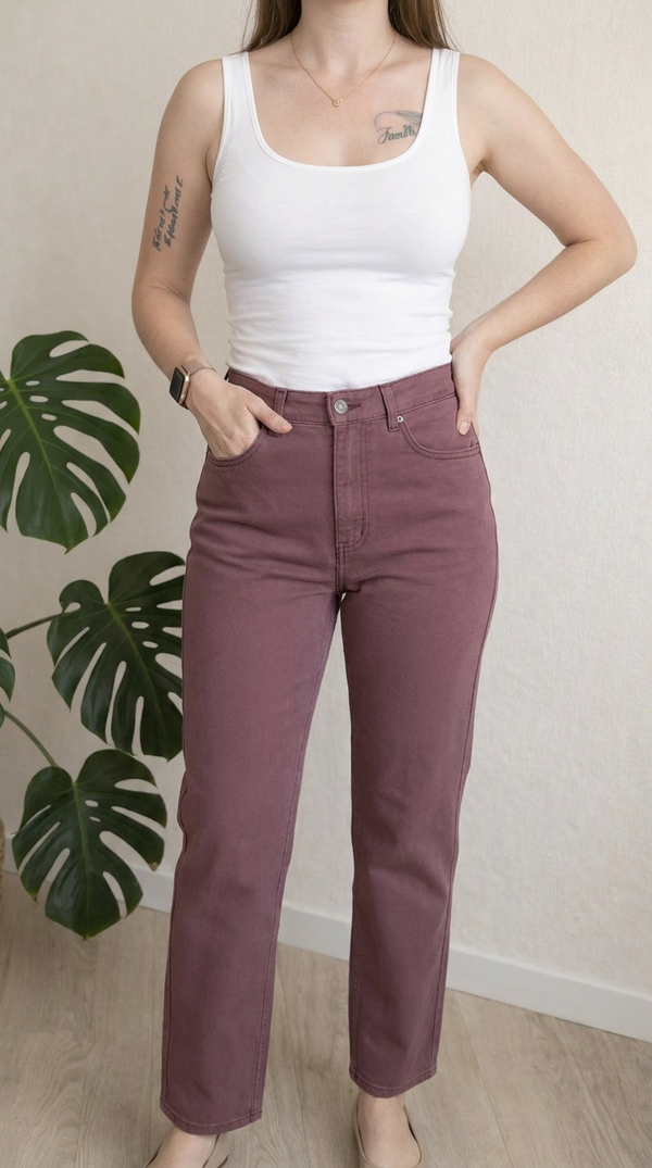 Pantalon skinny Saint Hilaire - 36 - violet -
